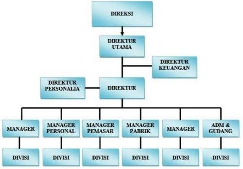 5+ Contoh Struktur Organisasi Perusahaan dan Penjelasannya