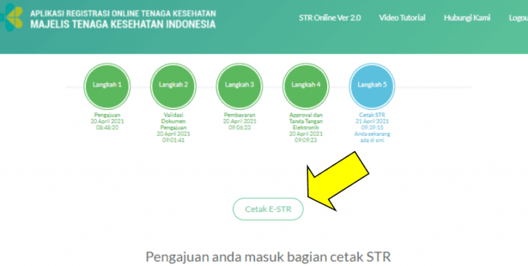 Cara Perpanjang STR Online Dan Offline LokerPintar Id