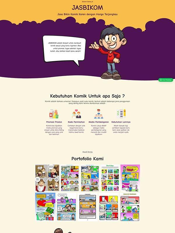 15+ Contoh Landing Page Keren Untuk Berbagai Produk - LokerPintar.id