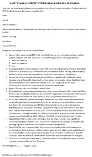 20+ Contoh Surat Kuasa Dan Cara Membuatnya [Lengkap] - LokerPintar.id