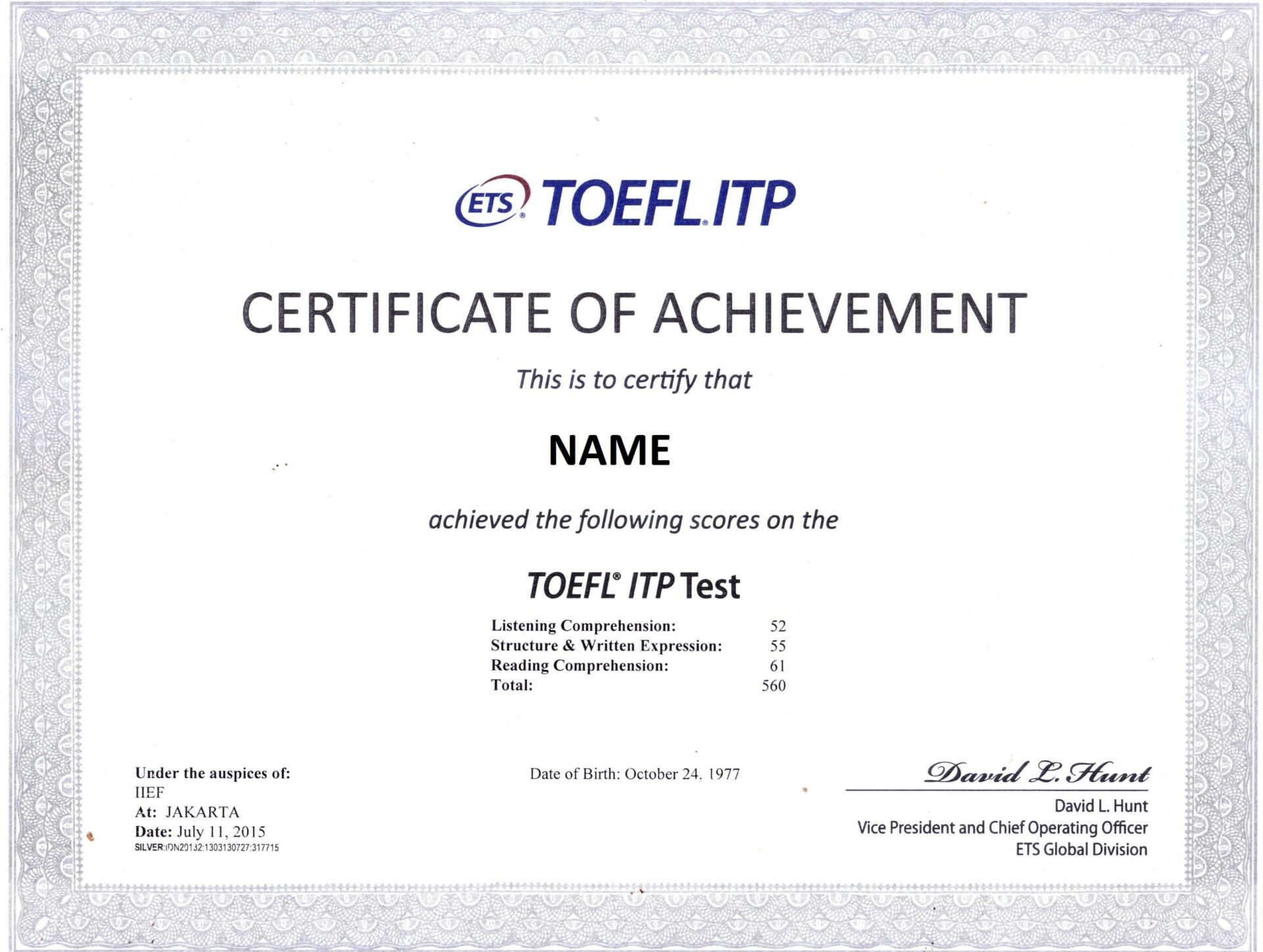 TOEFL ITP Adalah Materi Skor dan Biayanya 1