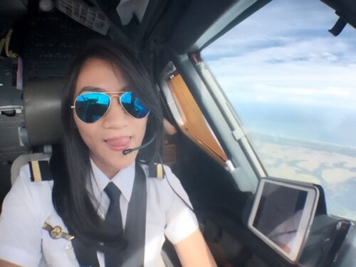 Profil Pilot Perempuan Indonesia Sari Ardisa