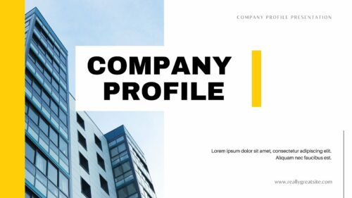 Komponen Utama dalam Profil Perusahaan