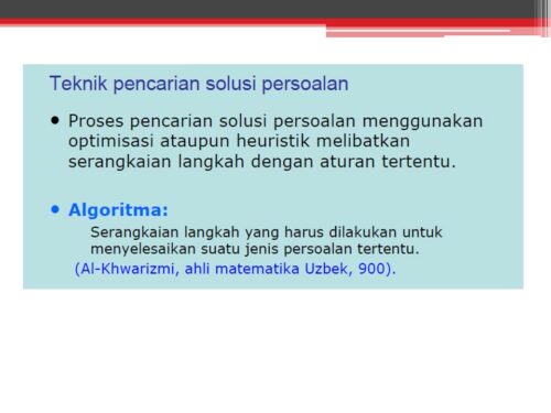 Materi Problem Solving dalam Organisasi