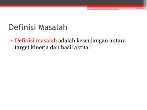 Materi Problem Solving dalam Organisasi